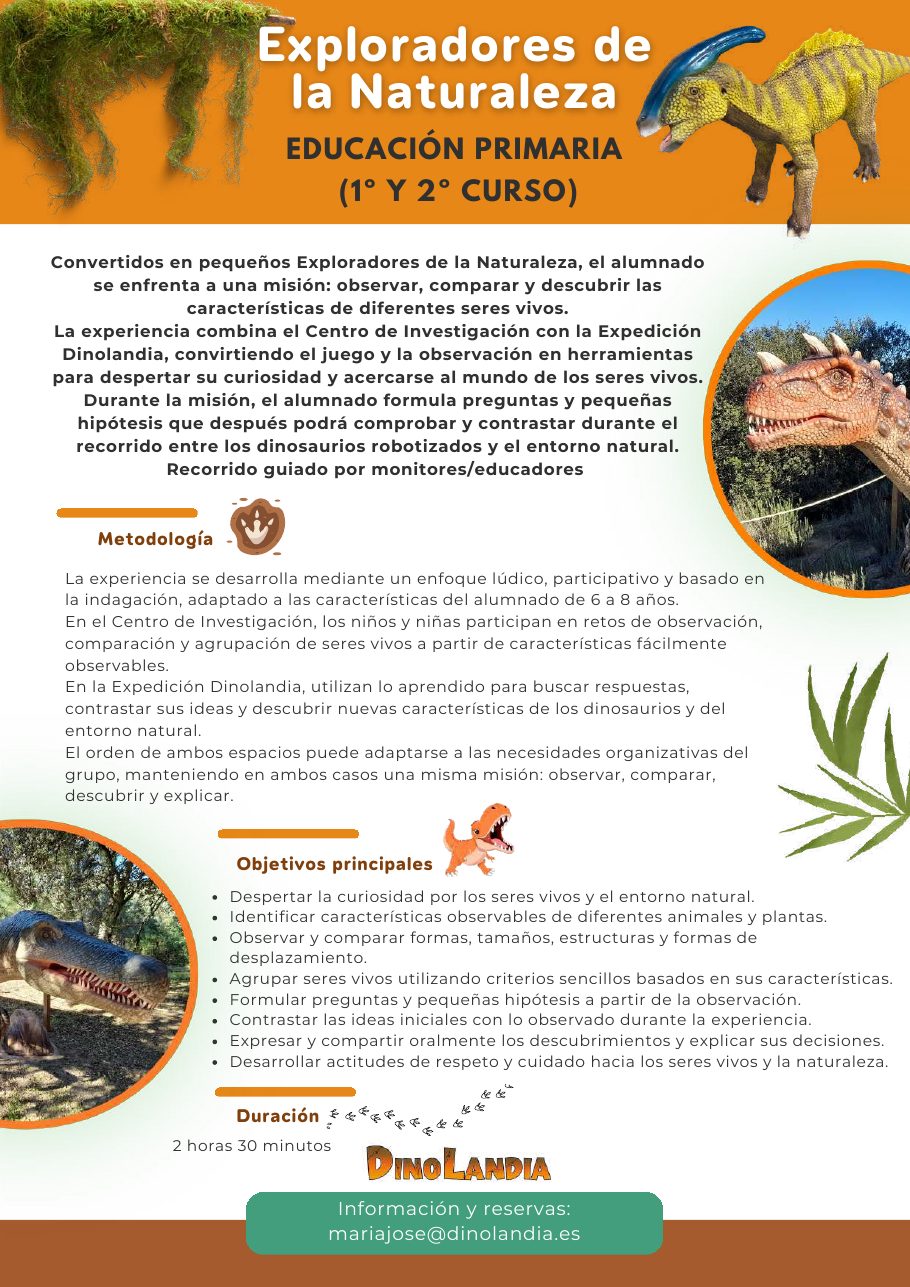 Experiencias educativas Dinolandia — página 5 de 9