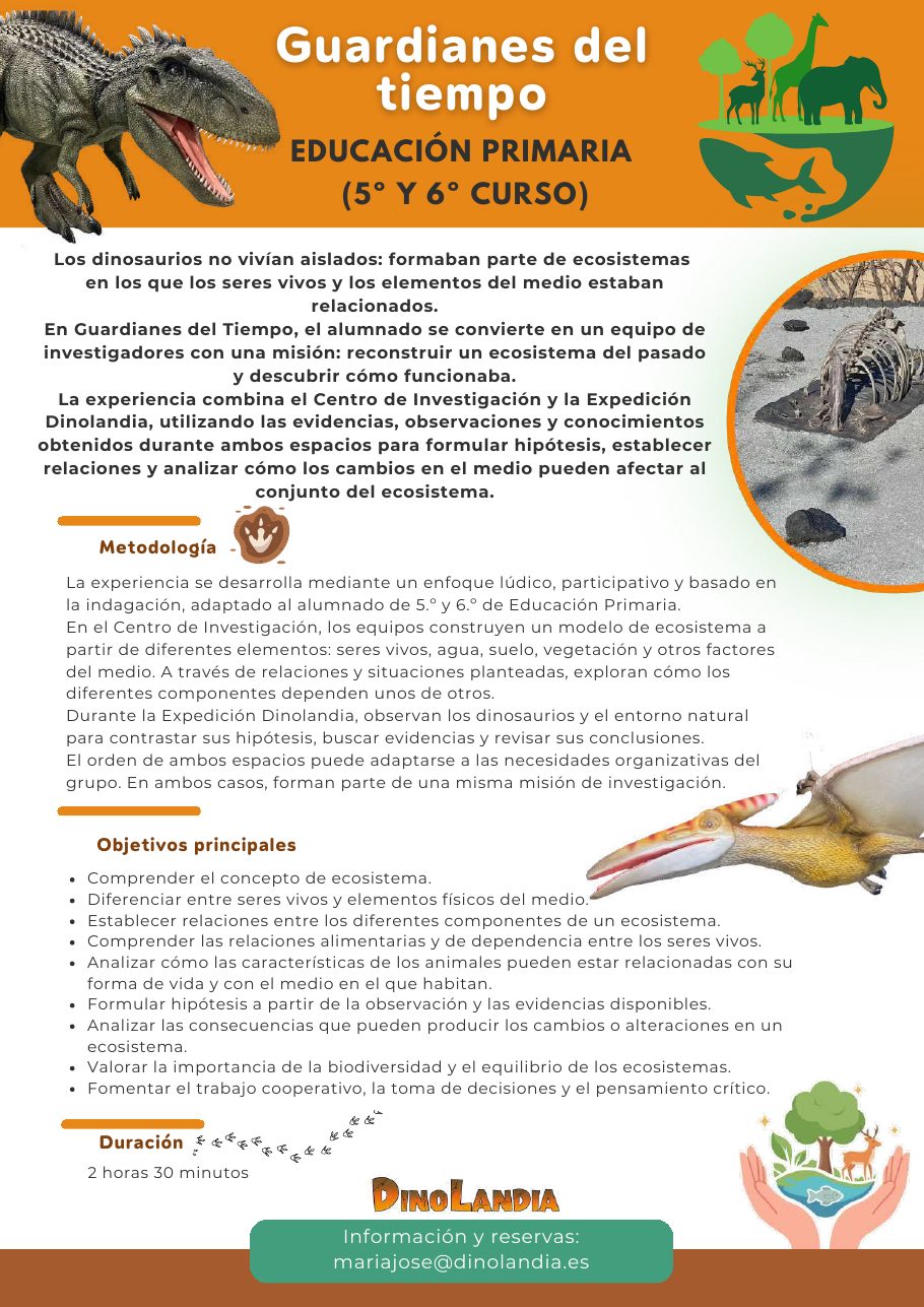 Experiencias educativas Dinolandia — página 7 de 9