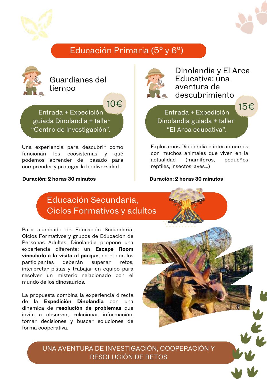 Talleres niños Dinolandia — página 5 de 8
