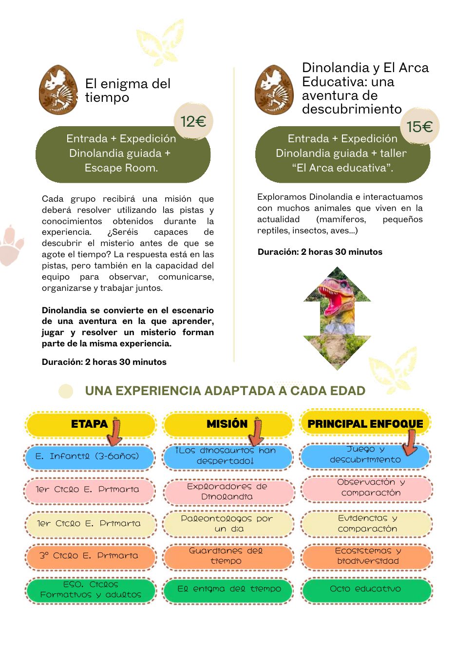 Talleres niños Dinolandia — página 6 de 8