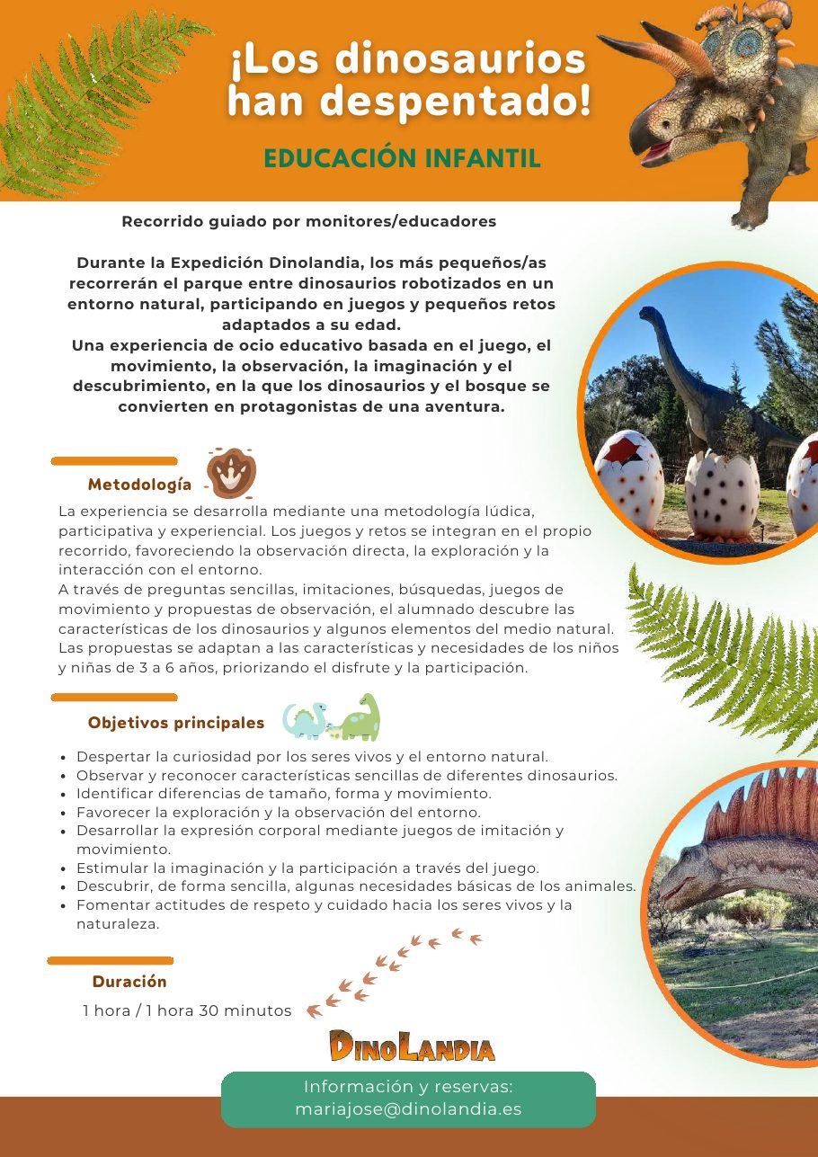 Experiencias educativas Dinolandia — página 4 de 9
