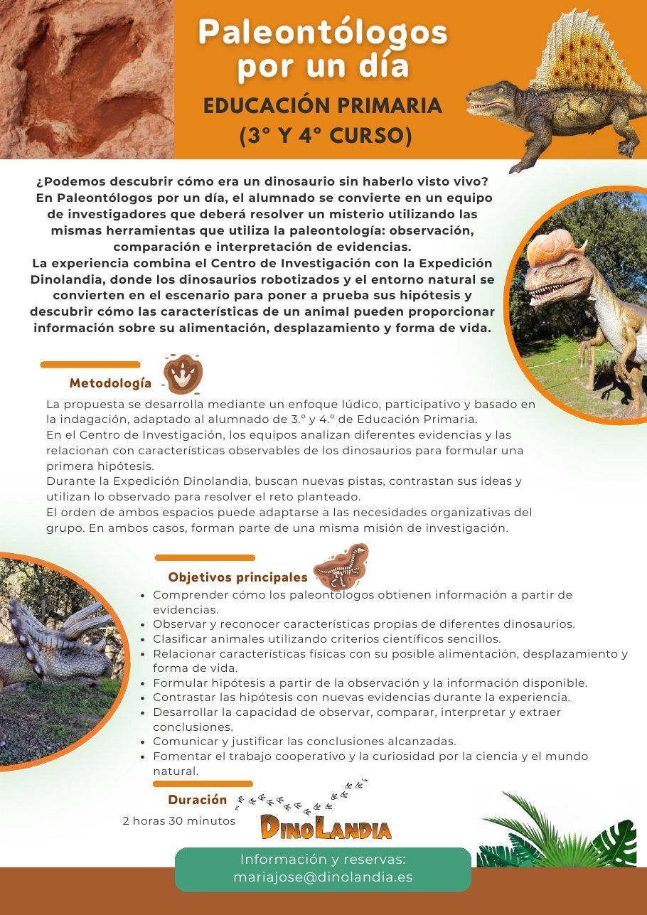Experiencias educativas Dinolandia — página 6 de 9