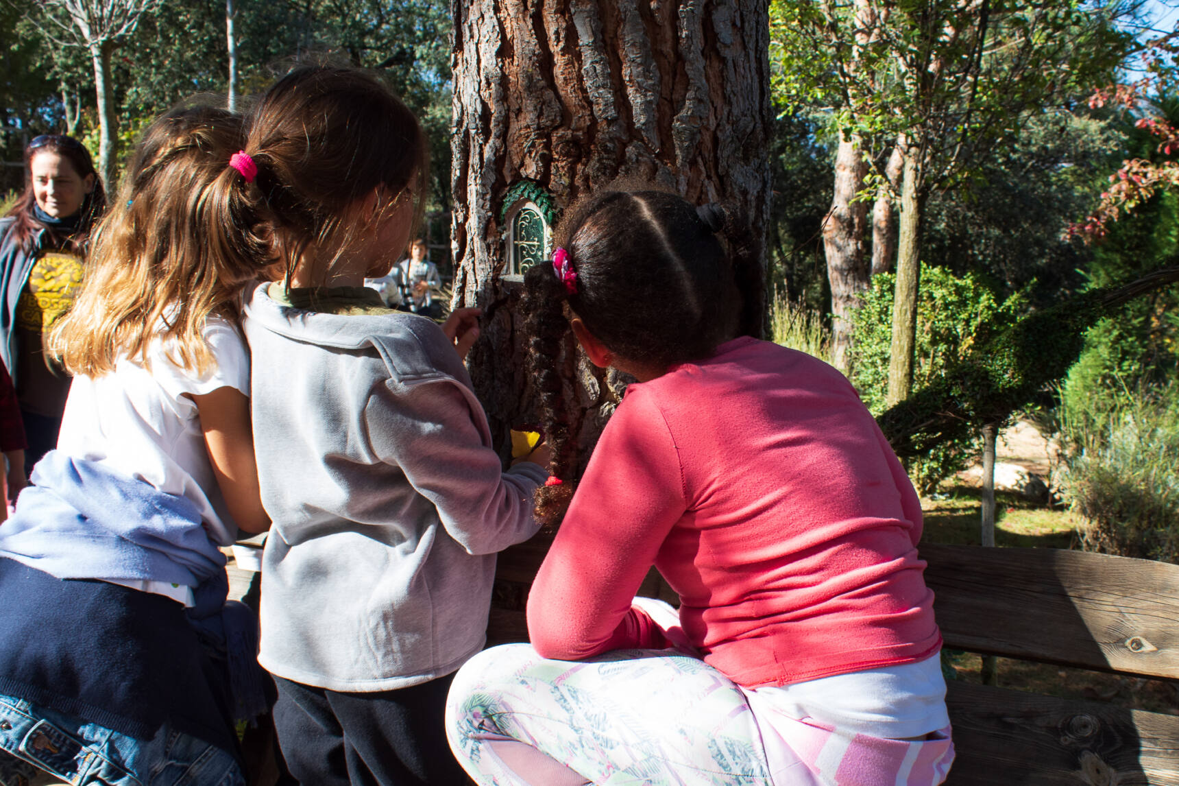 Leisure with children in nature