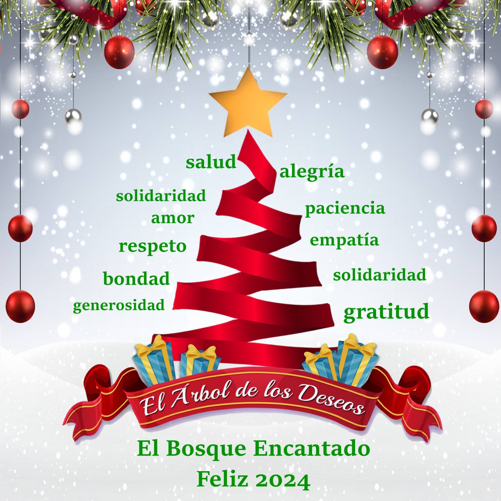The wishing tree in El Bosque Encantado