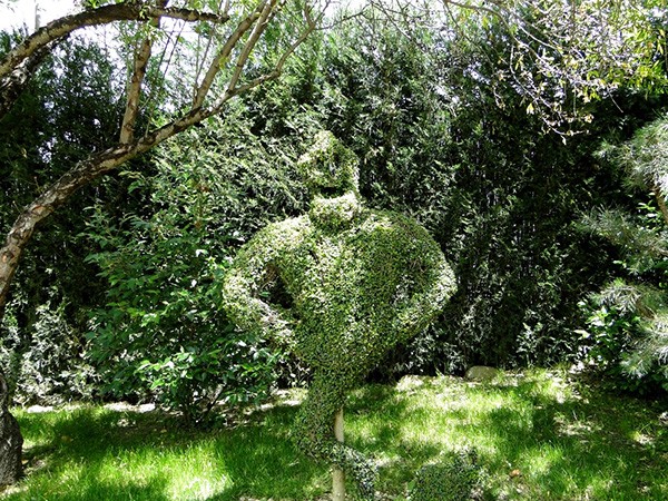 Escultura vegetal de El Bosque Encantado