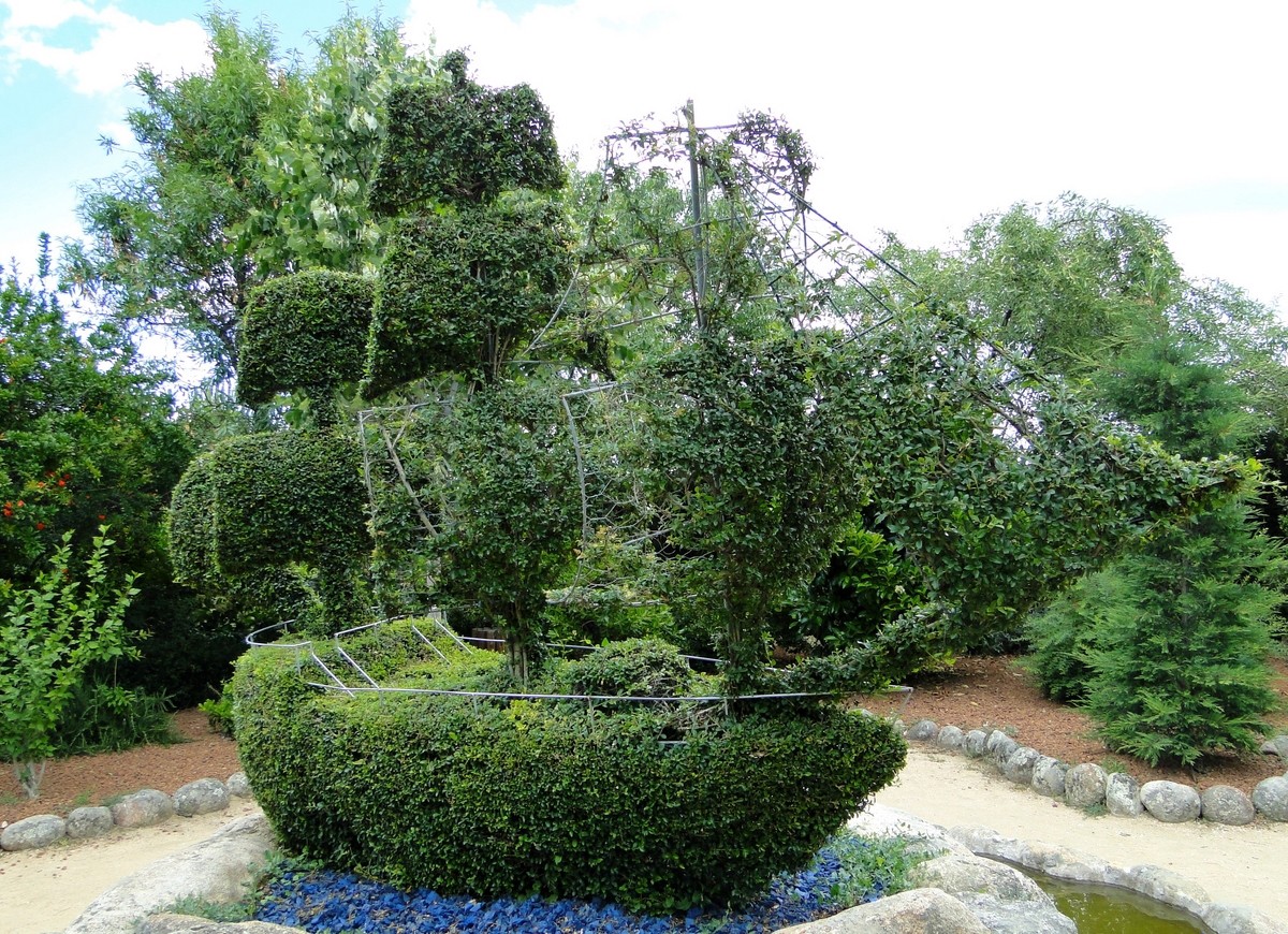 El Bosque Encantado, Jardín botánico de Madrid en San Martí de Valdeiglesias.